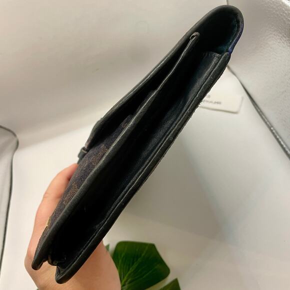 Celine Triomphe Clutch Toiletry Pouch Vintage Logo Makeup Case Bag Pochette - Picture 6 of 16